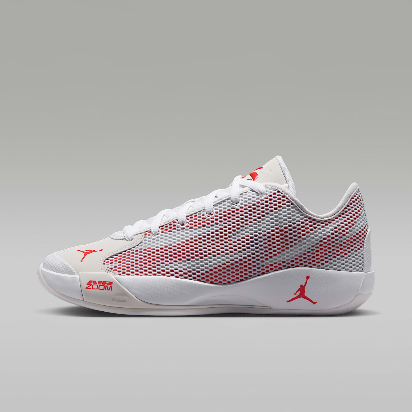 Luka 77 Basketballschuh – Weiß/Swan/Picante Red