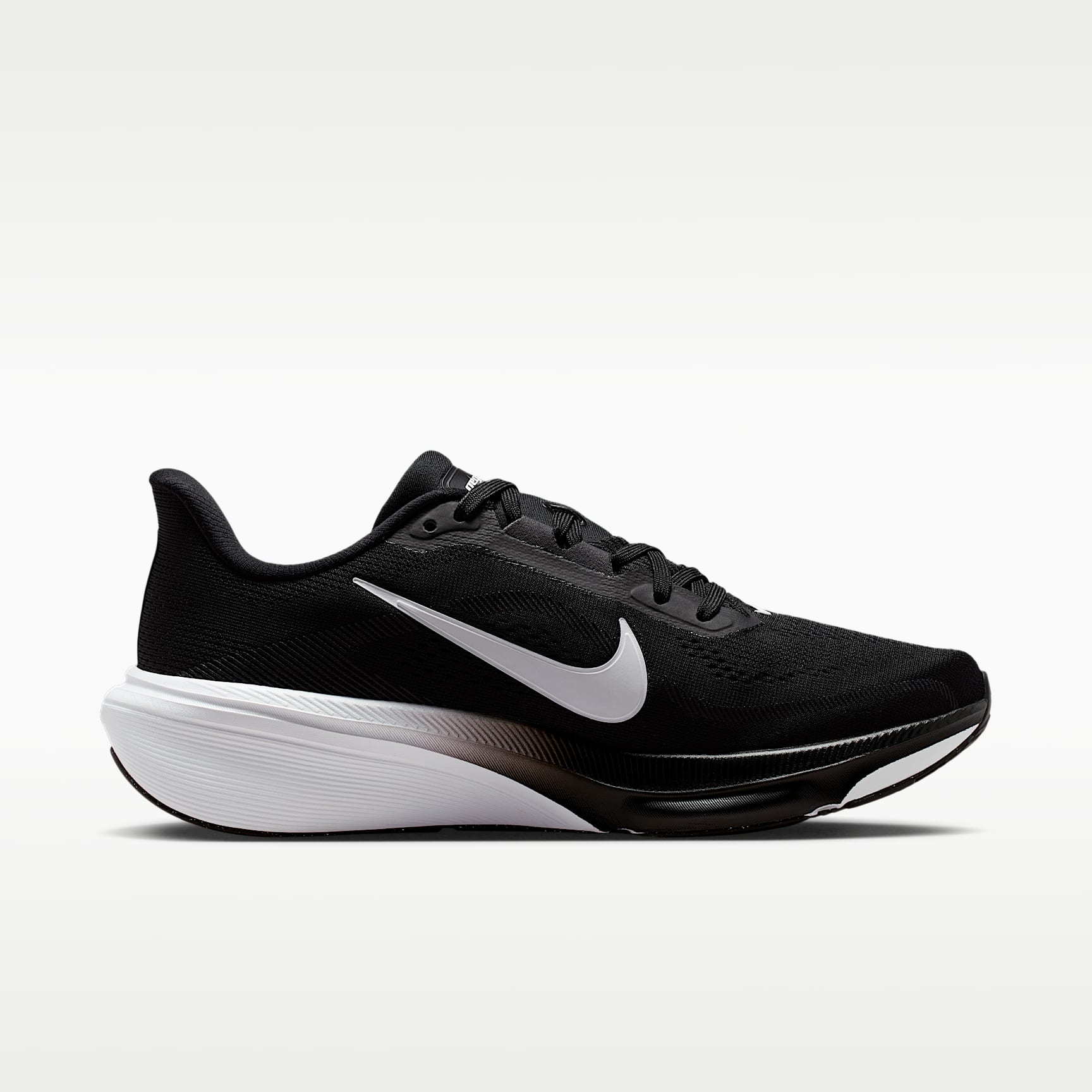Nike Pegasus 42 Straßenlaufschuh (Damen) – Schwarz/Iron Grey/Weiß