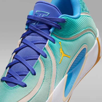 Tatum 4 SE Basketballschuhe – Dusty Cactus/Chalk/Sapphire/Mint Foam