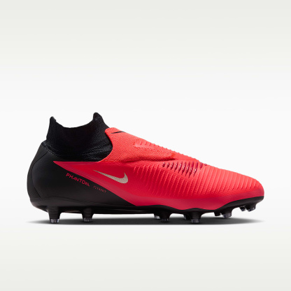 Nike Phantom 6 High Pro Fußballschuh für Kunstrasen – Bright Crimson/Schwarz/Blur