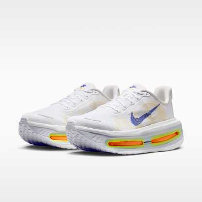 Nike Vomero Premium Straßenlaufschuh (Herren) – Weiß/Total Orange/Laser Orange/Lapis