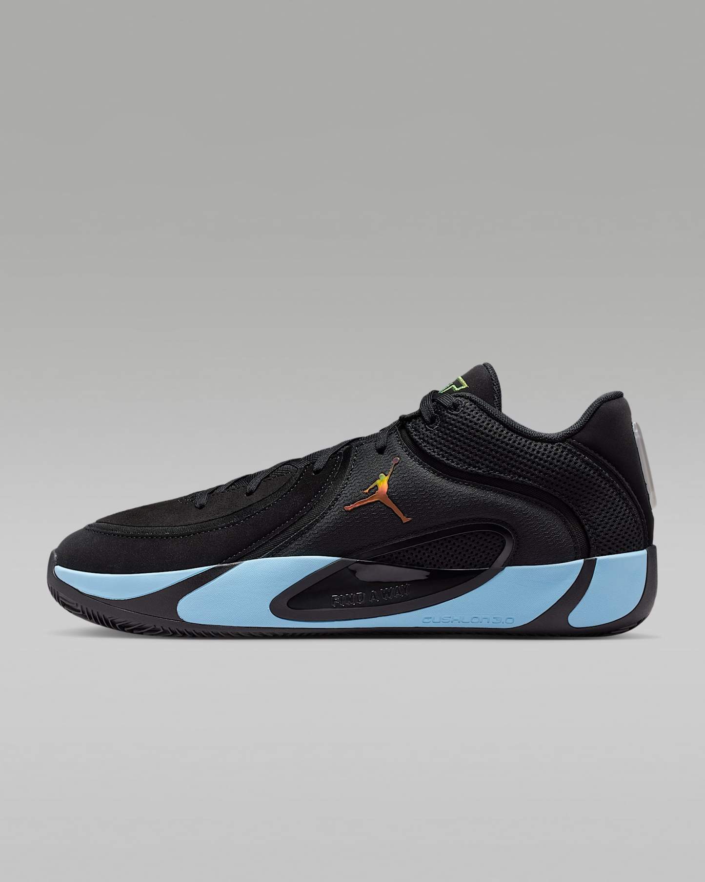 Tatum 4 Basketballschuh – Schwarz/Ice Blue