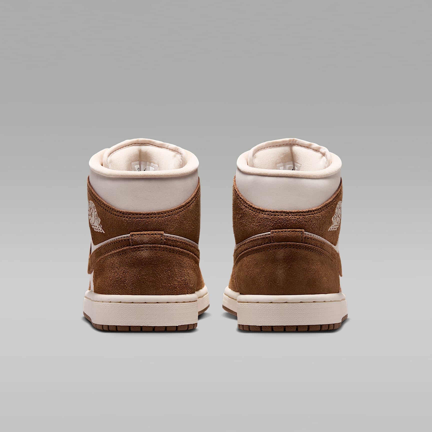 Air Jordan 1 Mid Schuh (Damen) – Light British Tan/Chalk