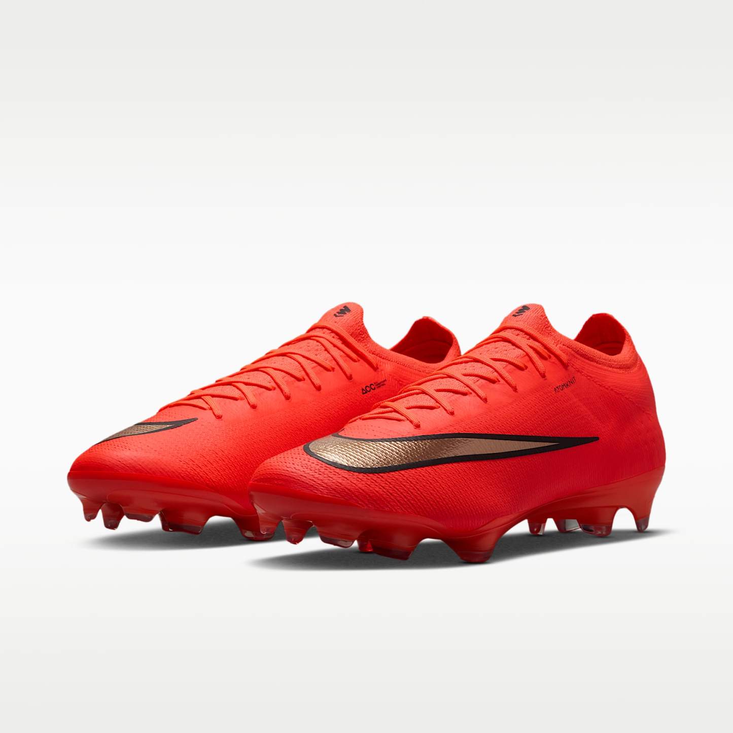 Nike Mercurial Vapor 17 Elite Low-Top-Fußballschuh für normalen Rasen – Bright Crimson/Blur