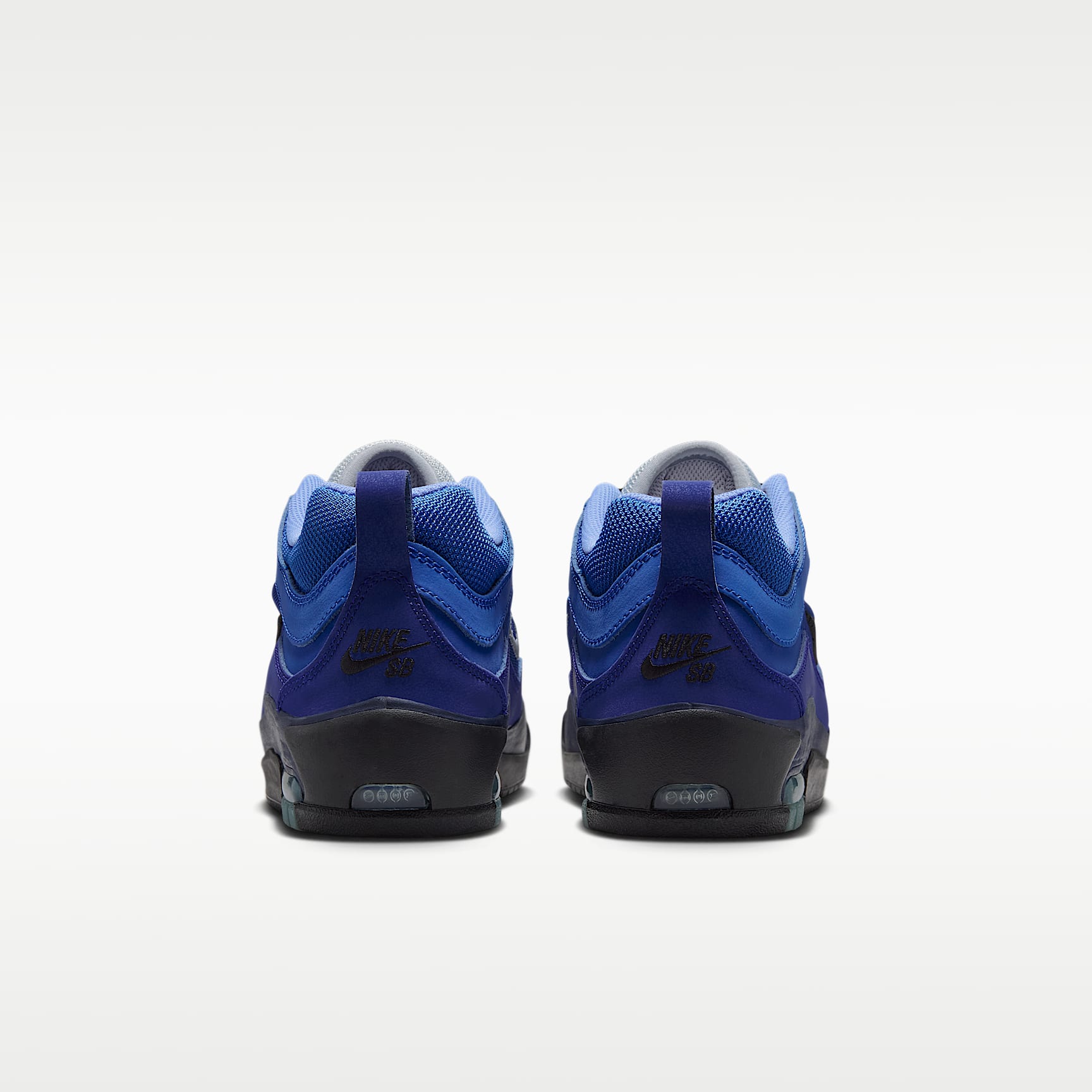 Nike Air Max Ishod Skateboardschuh – Blue Void/Radiant Blue/Bright Blue/Metallic Silver