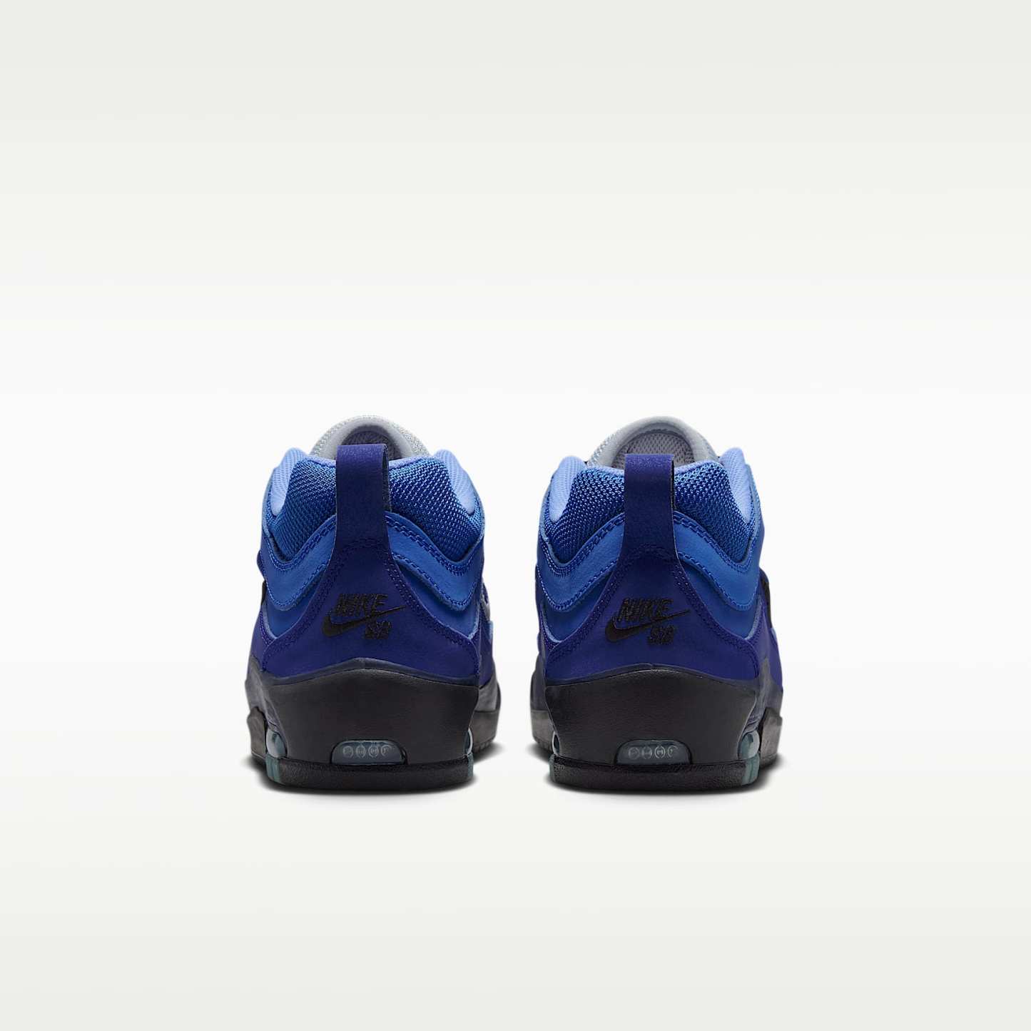 Nike Air Max Ishod Skateboardschuh – Blue Void/Radiant Blue/Bright Blue/Metallic Silver