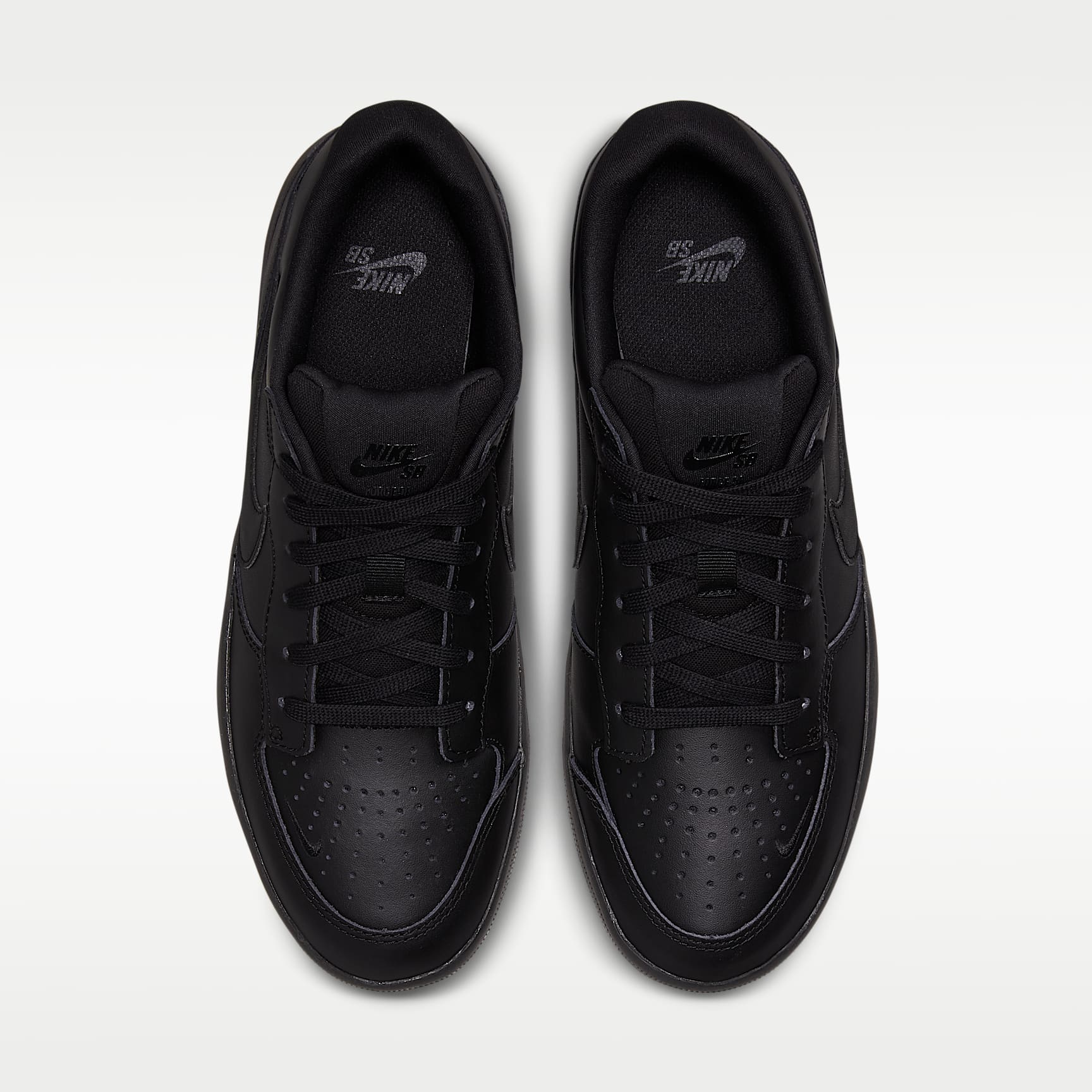 Nike SB Force 58 Premium Skateboard-Schuh – Schwarz/Schwarz/Schwarz/Schwarz