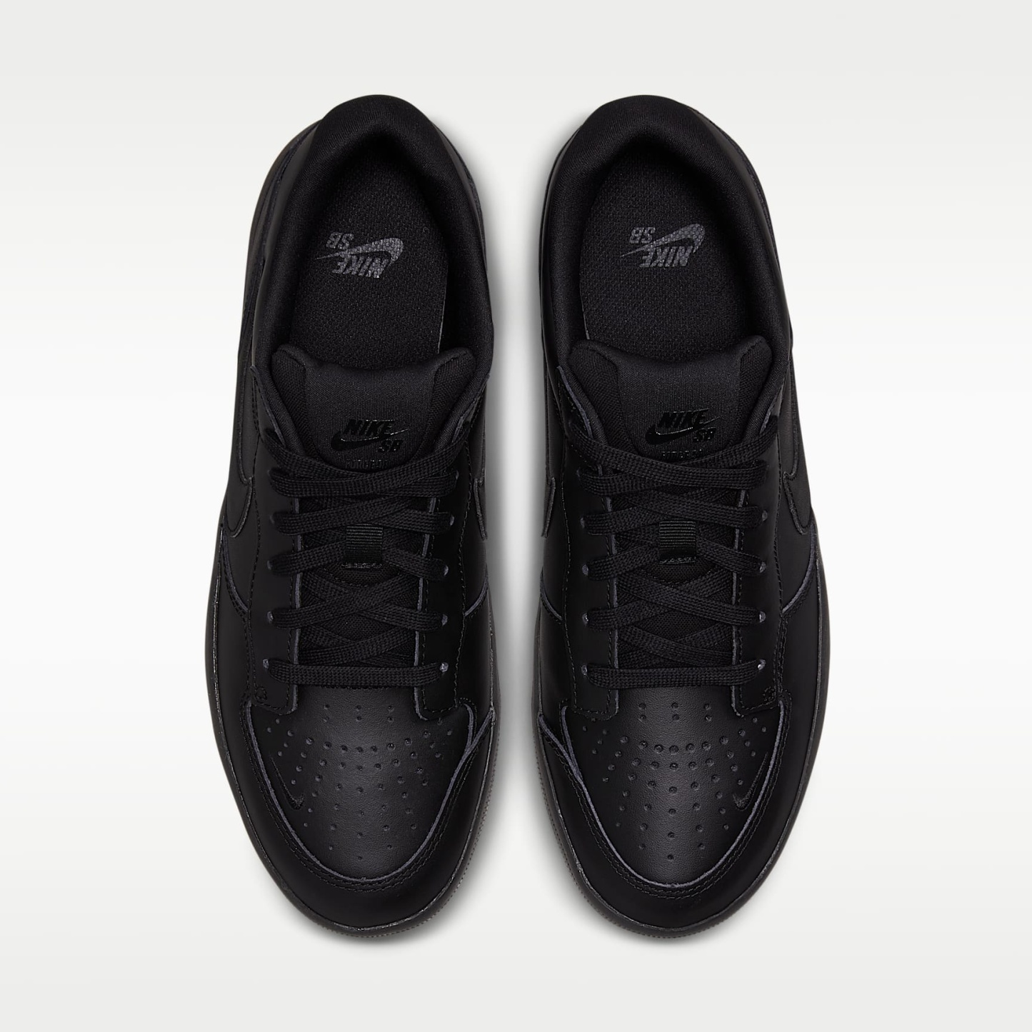 Nike SB Force 58 Premium Skateboard-Schuh – Schwarz/Schwarz/Schwarz/Schwarz