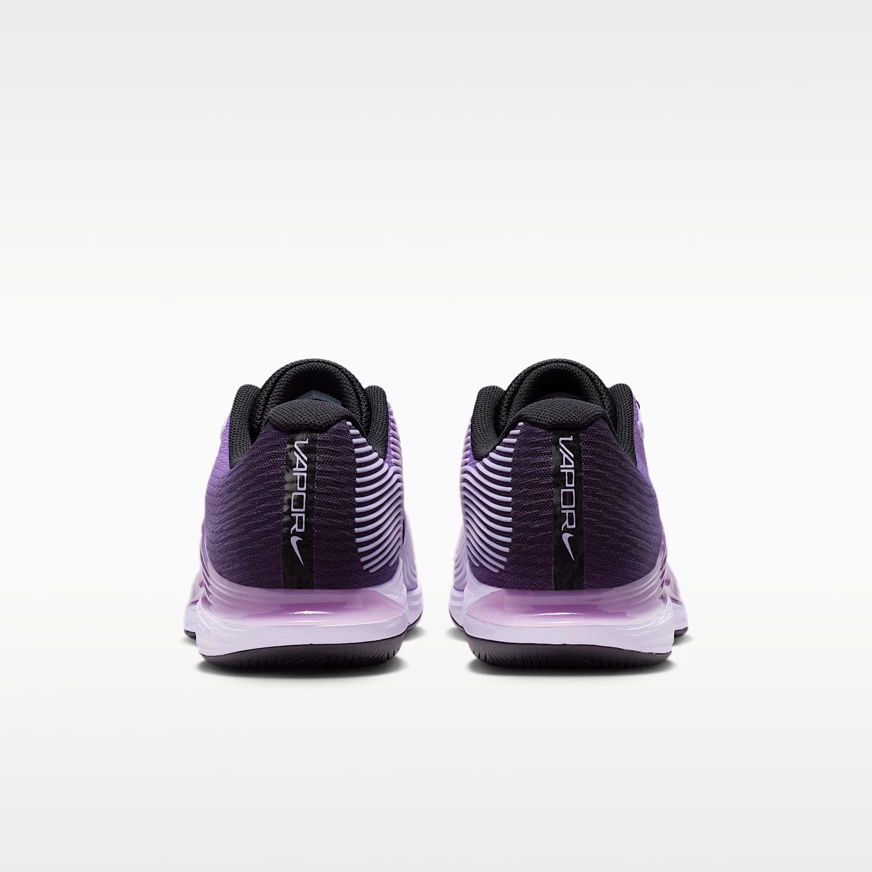 Nike Vapor 12 Tennisschuh für Hartplätze (Herren) – Bright Violet/Schwarz/Infrared 23/Violet Mist