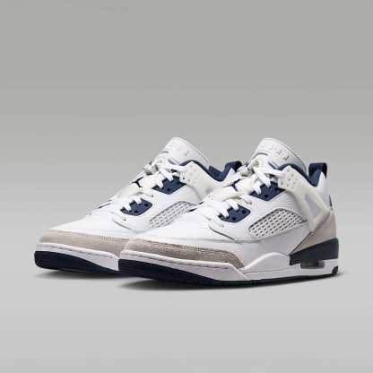 Jordan Spizike Low Schuh (Herren) – Weiß/Grey Fog/Pink Foam/Obsidian