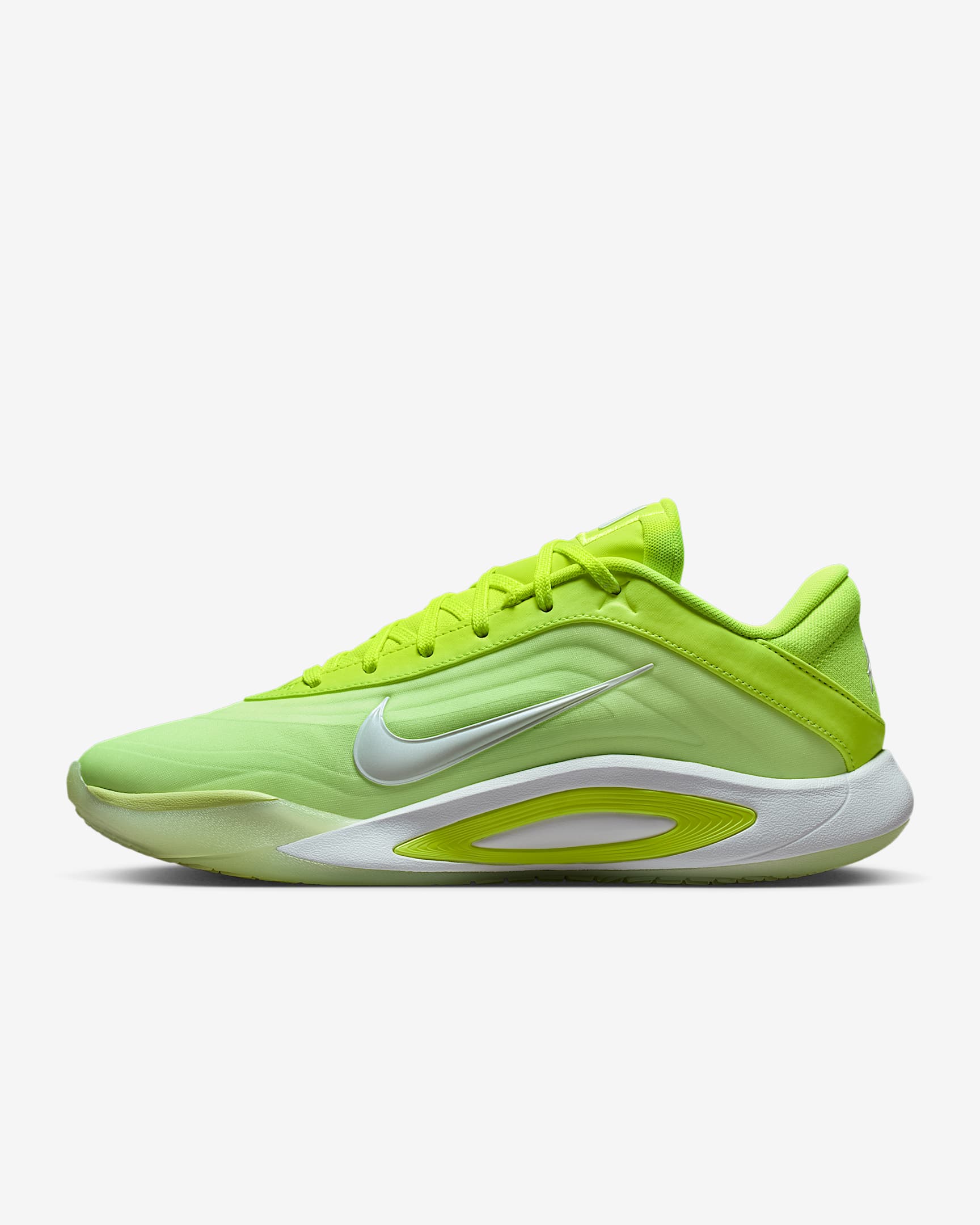 A'One "Lem and Lime" A'ja Wilson Basketballschuh – Volt/Barely Volt/Weiß