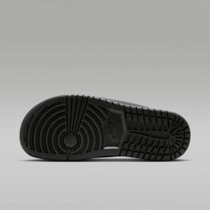 Jordan Modero 1 Slides (Damen) – Schwarz/Schwarz