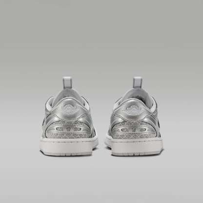 Air Jordan 1 Low Method of Make Schuh (Damen) – Neutral Grey/Weiß/Pewter Grey/Metallic Silver