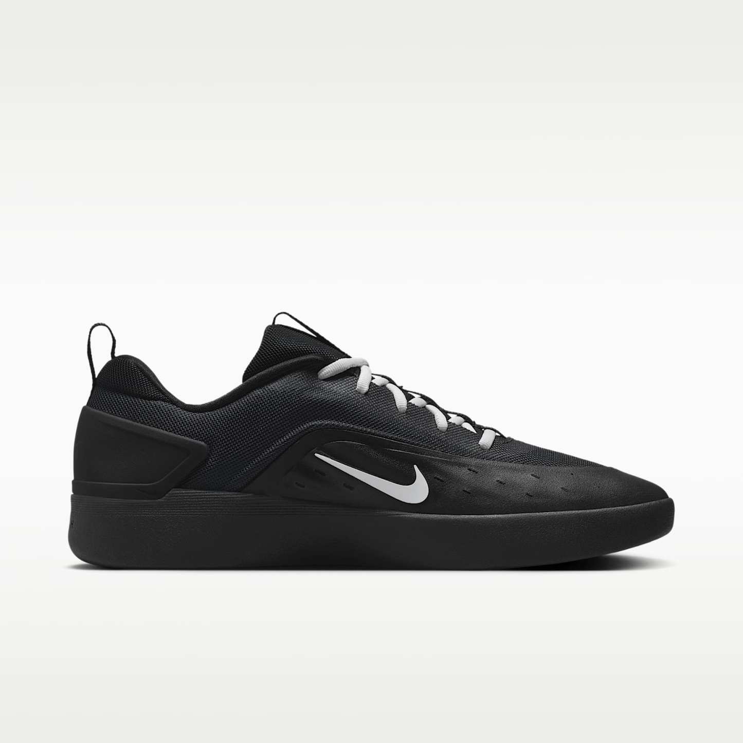 Nike SB Zoom Nyjah 4 Skateboardschuh – Schwarz/Schwarz/Weiß/Weiß