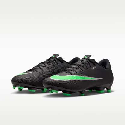 Nike Mercurial Vapor 17 Academy Low-Top-Fußballschuh für verschiedene Böden – Schwarz/Schwarz/Illusion Green