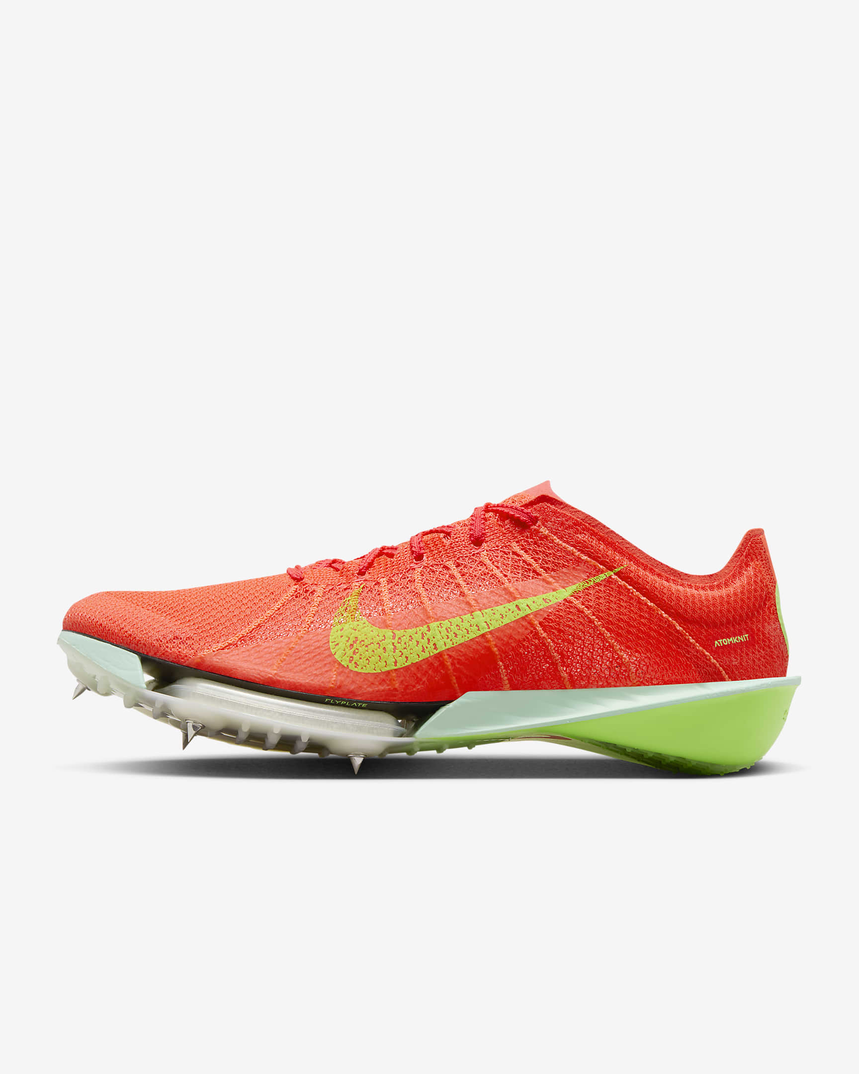 Nike Victory 2 Track & Field Langstrecken-Spikes – Bright Crimson/Hyper Orange/Lime Blast/Washed Coral