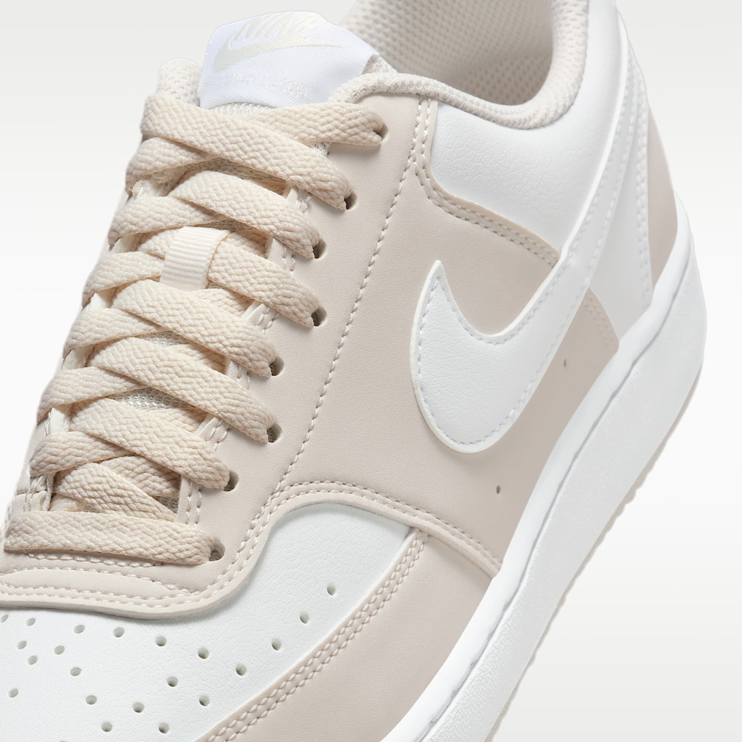 Nike Court Vision Low Schuh (Damen) – Phantom/Weiß