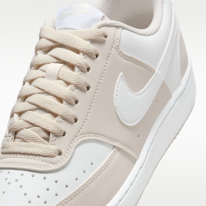 Nike Court Vision Low Schuh (Damen) – Phantom/Weiß