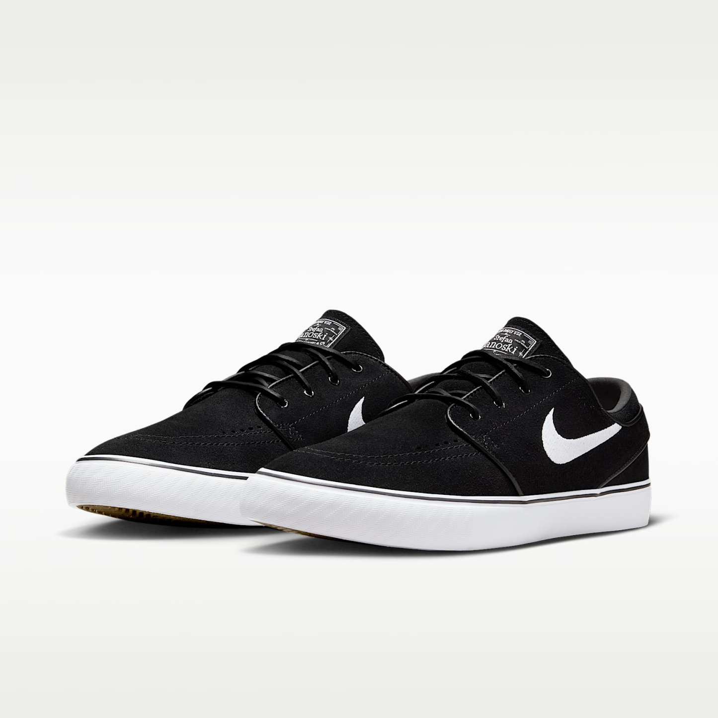 Nike SB Zoom Janoski OG+ Skateschuh – Schwarz/Schwarz/Weiß/Weiß