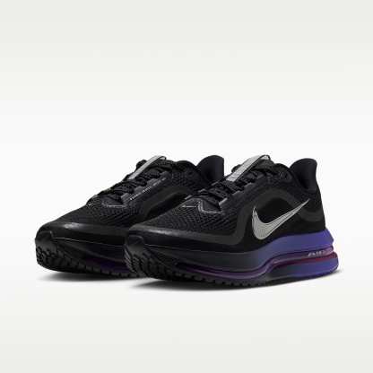Nike Pegasus Premium Straßenlaufschuh (Damen) – Schwarz/Dark Concord/True Berry/Metallic Silver