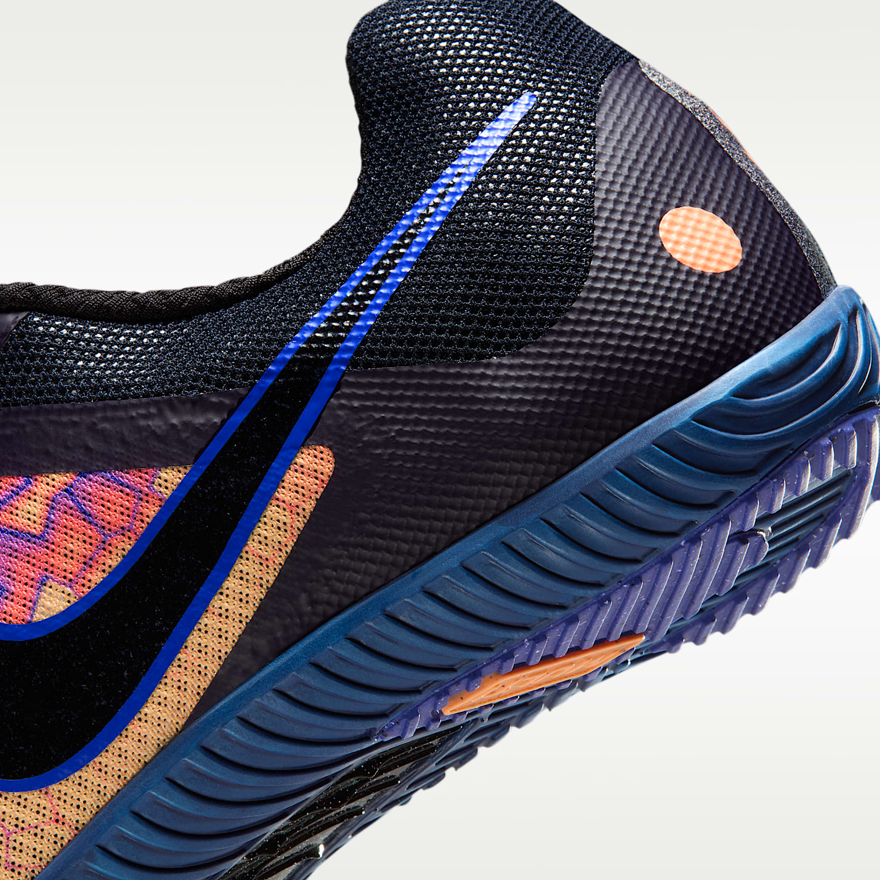 Nike Zoom Rival Multi Glam Mehrkampf-Leichtathletik-Spikes – Dark Obsidian/Orange Pulse/Indigo Burst/Schwarz