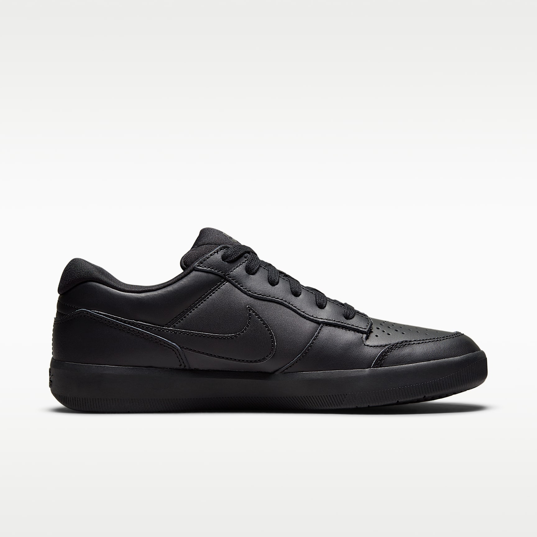 Nike SB Force 58 Premium Skateboard-Schuh – Schwarz/Schwarz/Schwarz/Schwarz