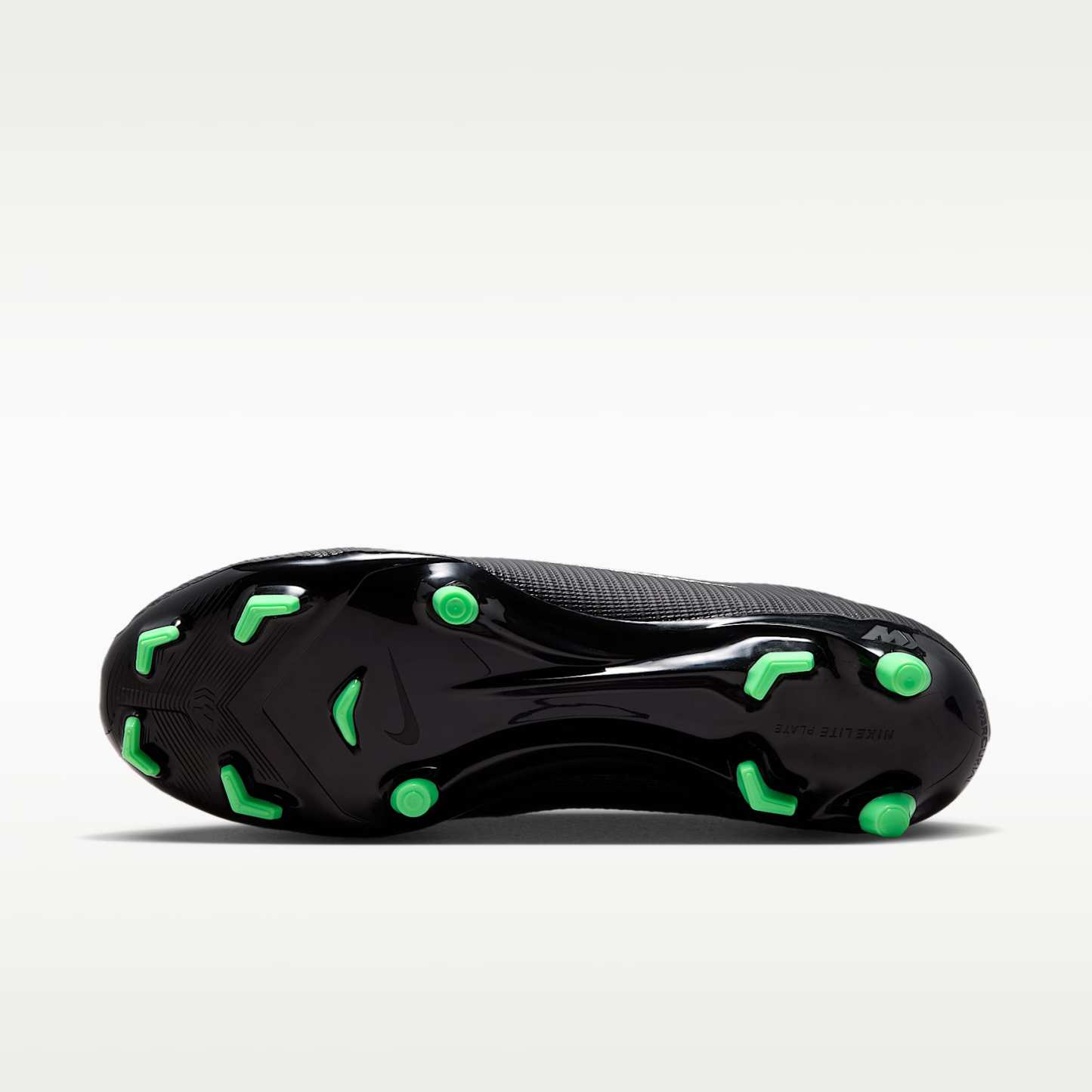 Nike Mercurial Vapor 17 Academy Low-Top-Fußballschuh für verschiedene Böden – Schwarz/Schwarz/Illusion Green