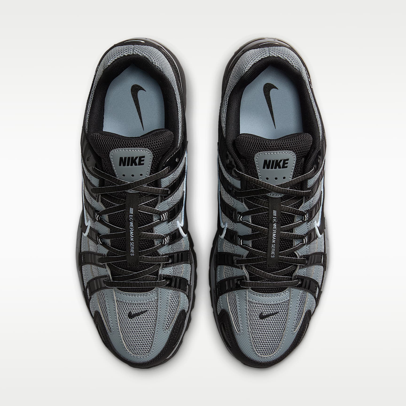 Nike P-6000 Tech Schuh für Herren – Schwarz/Cool Grey/Celestine Blue/Schwarz
