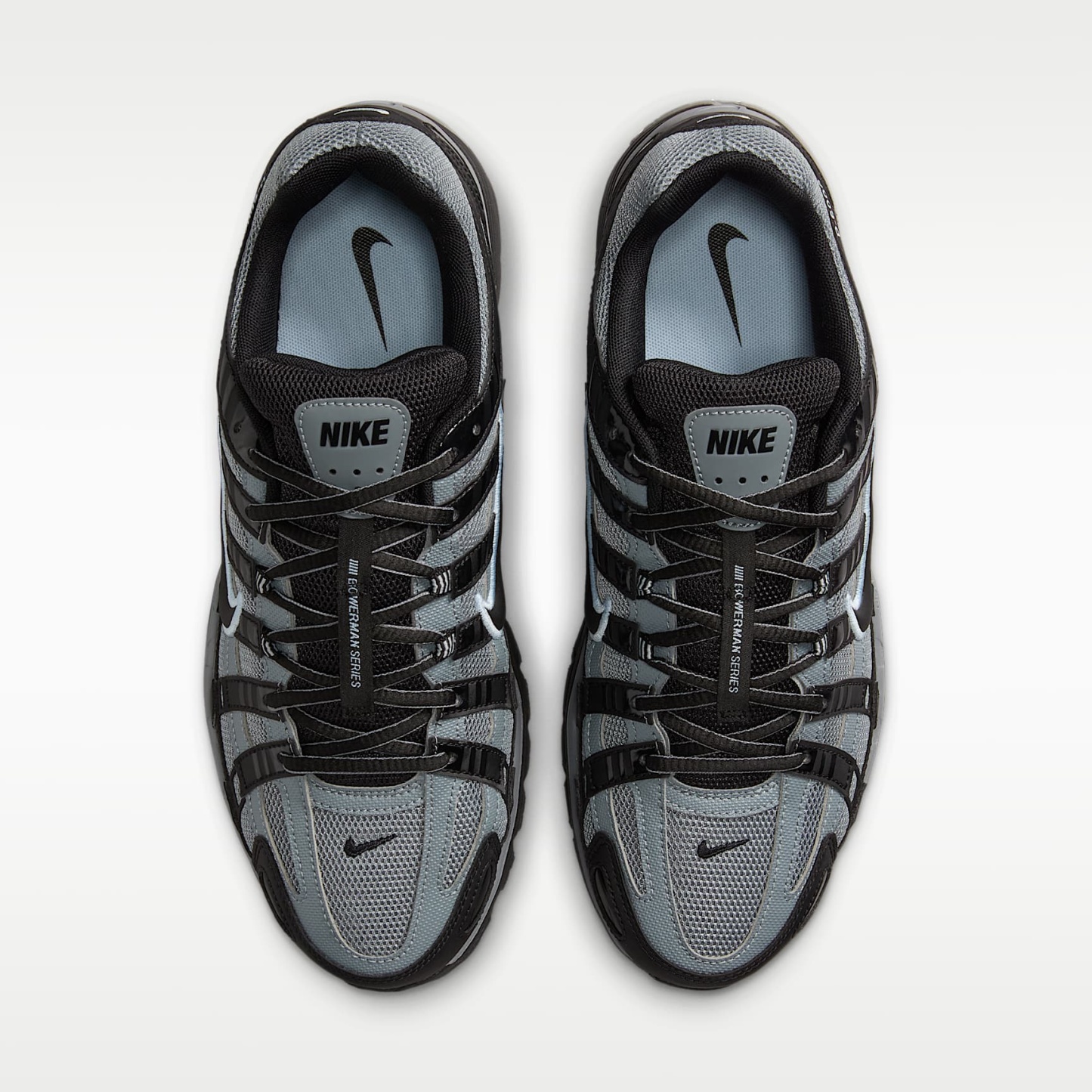 Nike P-6000 Tech Schuh für Herren – Schwarz/Cool Grey/Celestine Blue/Schwarz