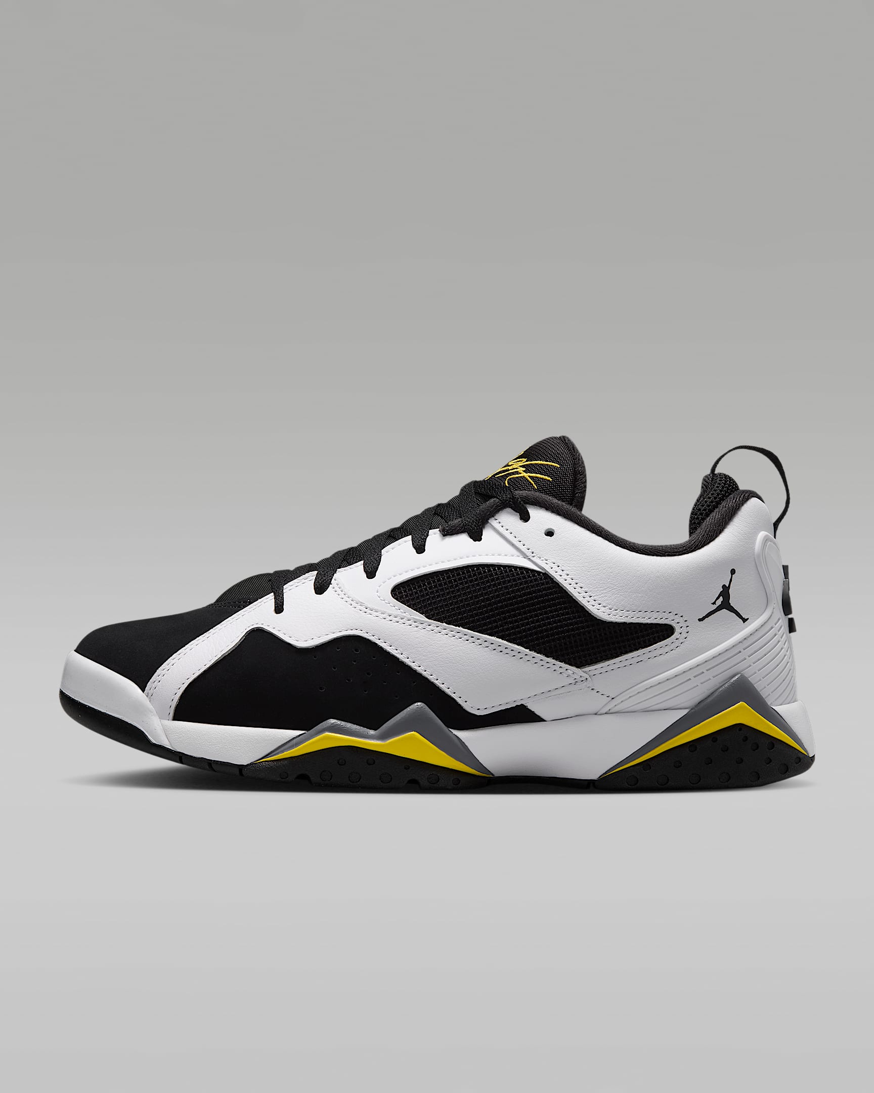 Air Jordan MVP 92 Schuh (Herren) – Weiß/Schwarz/Dark Blue Grey/Tour Yellow