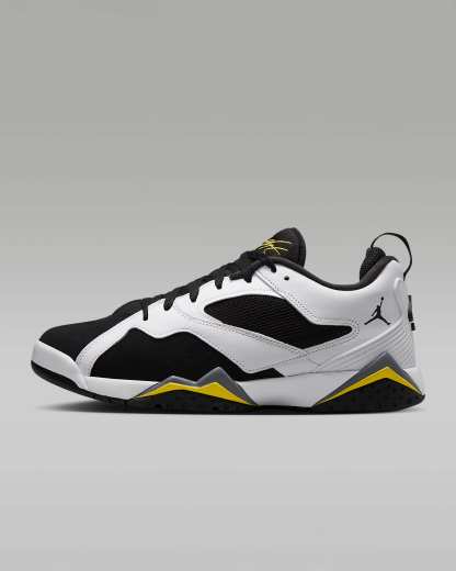 Air Jordan MVP 92 Schuh (Herren) – Weiß/Schwarz/Dark Blue Grey/Tour Yellow