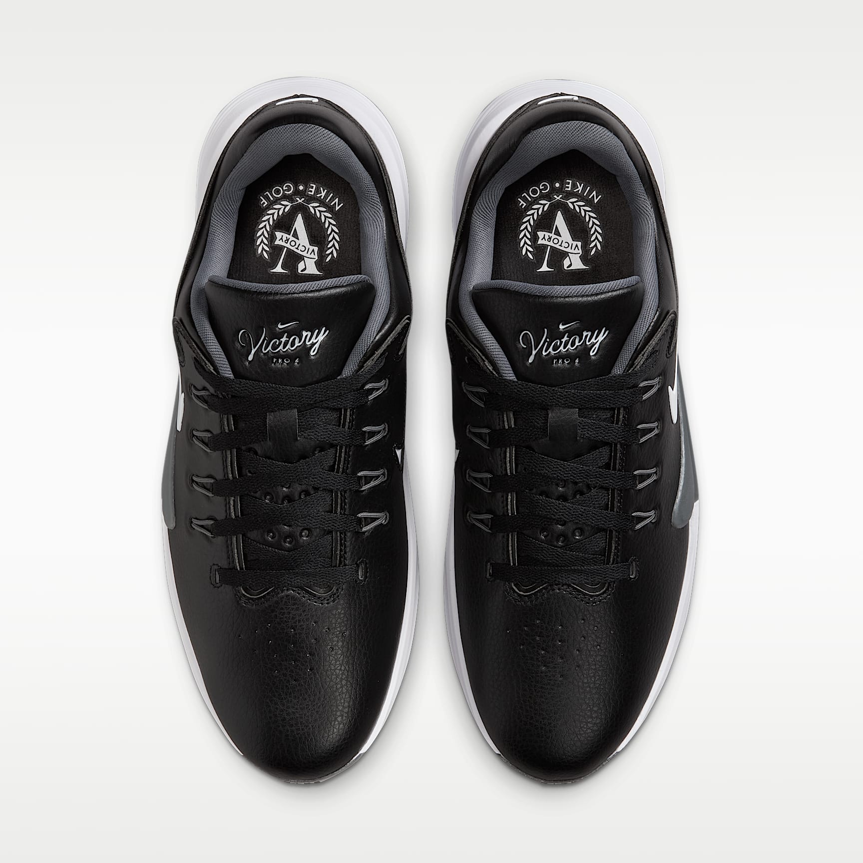 Nike Victory Pro 4 Golfschuh – Schwarz/Iron Grey/Weiß