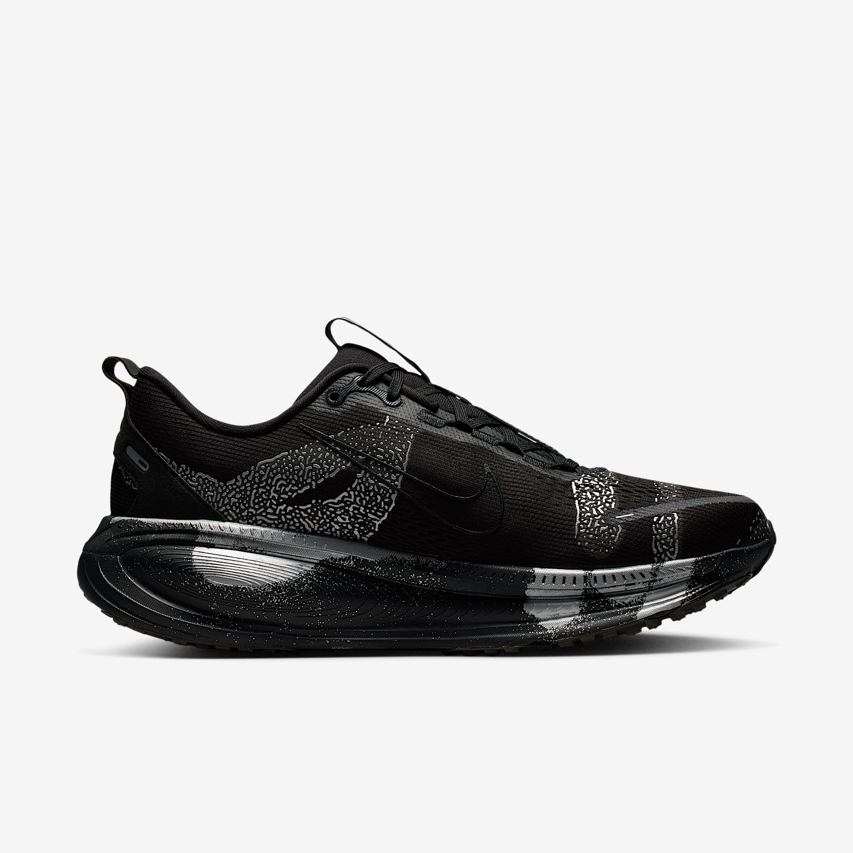 Nike Vomero 18 Straßenlaufschuh (Herren) – Iron Grey/Light Smoke Grey/Schwarz
