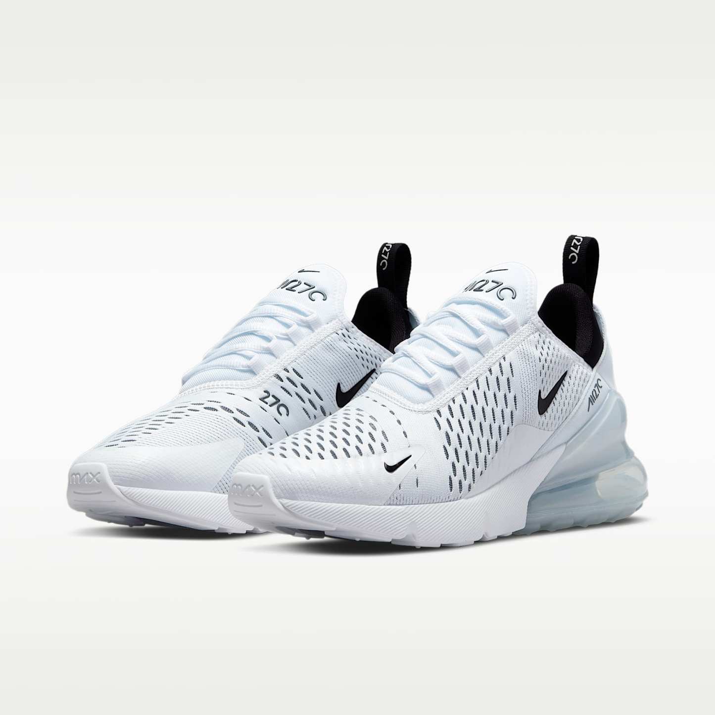 Nike Air Max 270 Damenschuh – Weiß/Weiß/Schwarz