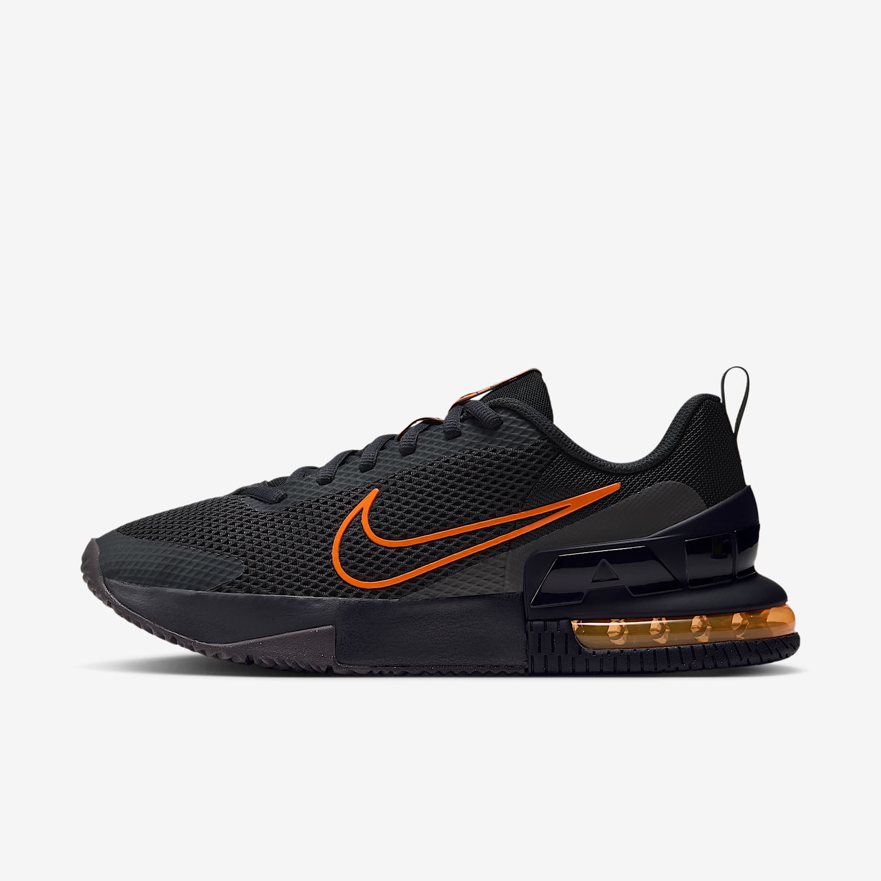 Nike Air Max Alpha Trainer 6 Workout-Schuh (Herren) – Off Noir/Medium Ash/Cream II/Total Orange