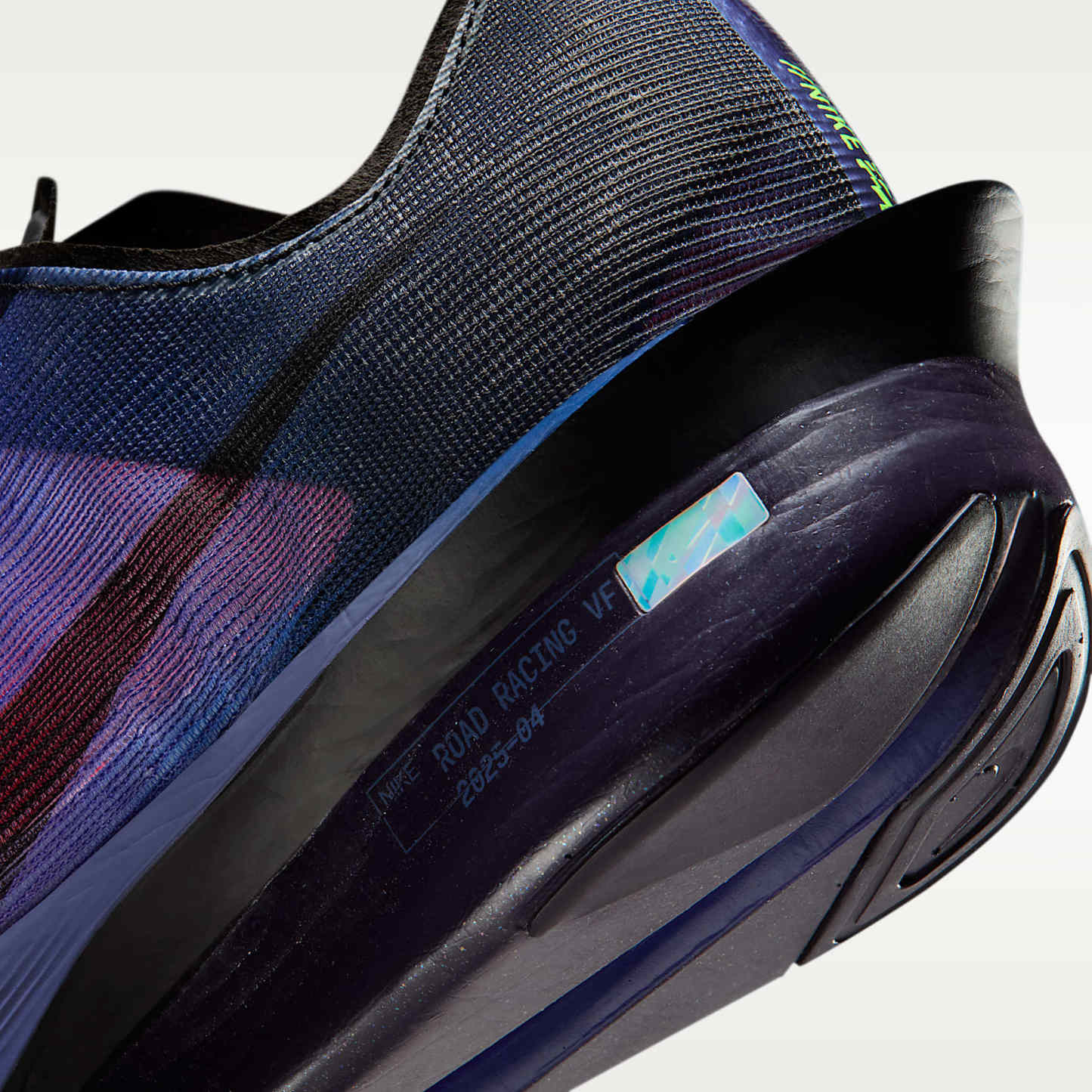 Nike Vaporfly 4 Glam Straßenlaufschuhe für Wettkämpfe (Herren) – Dark Obsidian/Purple Dynasty/Flash Crimson/Schwarz