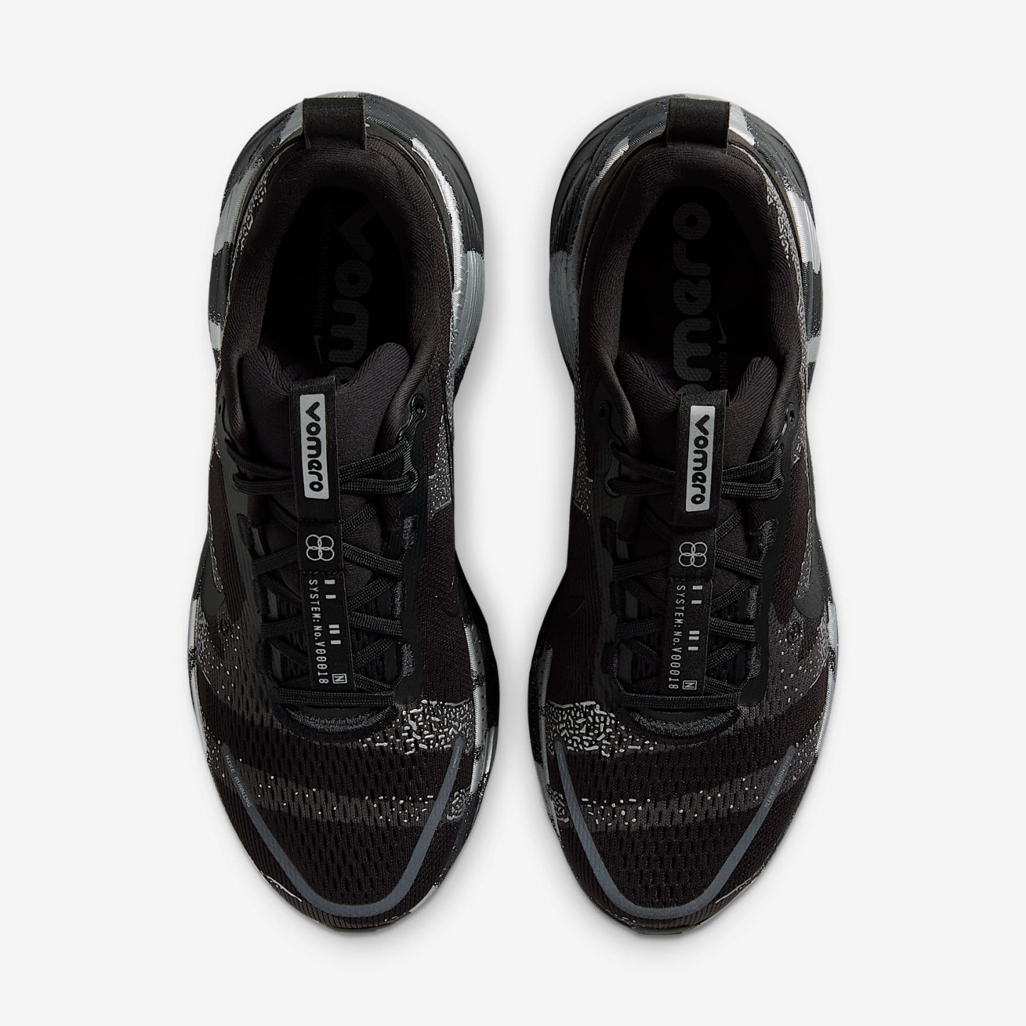Nike Vomero 18 Straßenlaufschuh (Herren) – Iron Grey/Light Smoke Grey/Schwarz