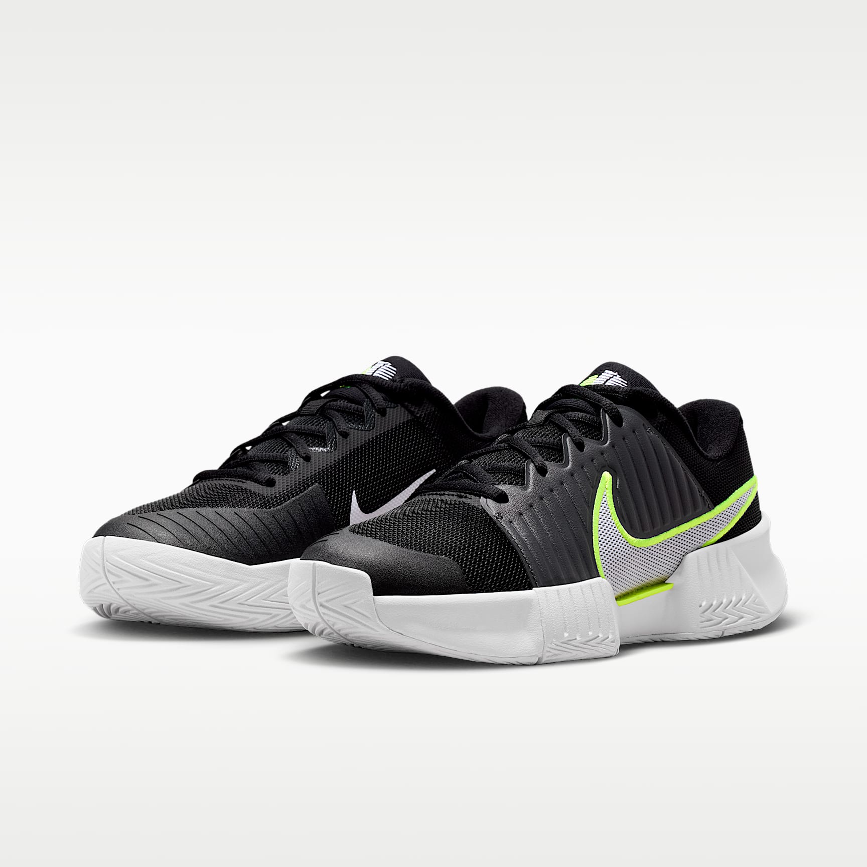 Nike Zoom GP Challenge Pro Tennisschuh für Hartplätze (Damen) – Schwarz/Anthracite/Volt/Weiß