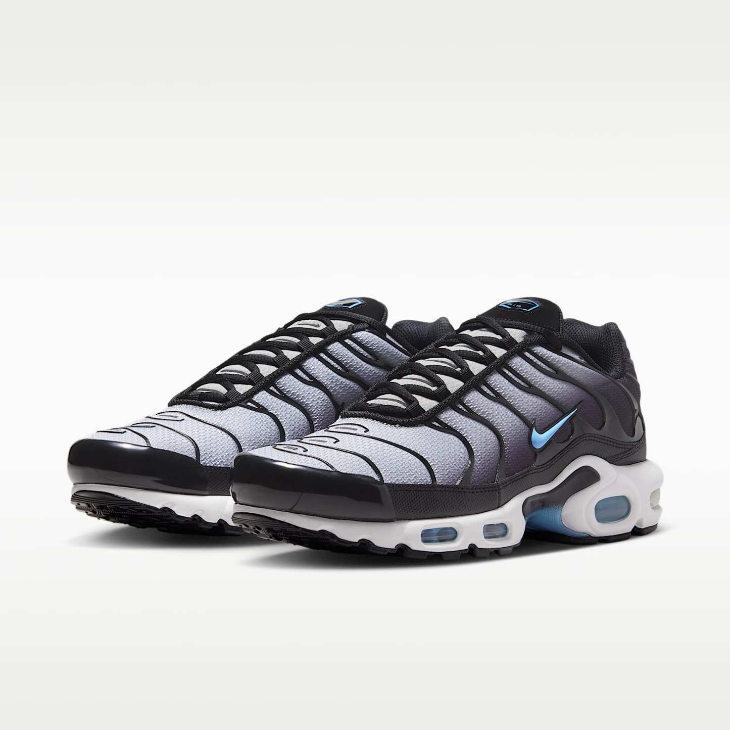 Nike Air Max Plus Schuh (Herren) – Schwarz/Light Smoke Grey/Weiß/Football Blue