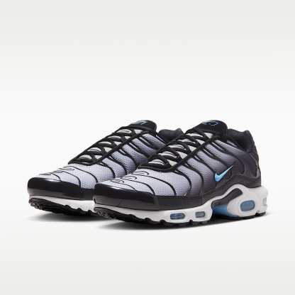 Nike Air Max Plus Schuh (Herren) – Schwarz/Light Smoke Grey/Weiß/Football Blue