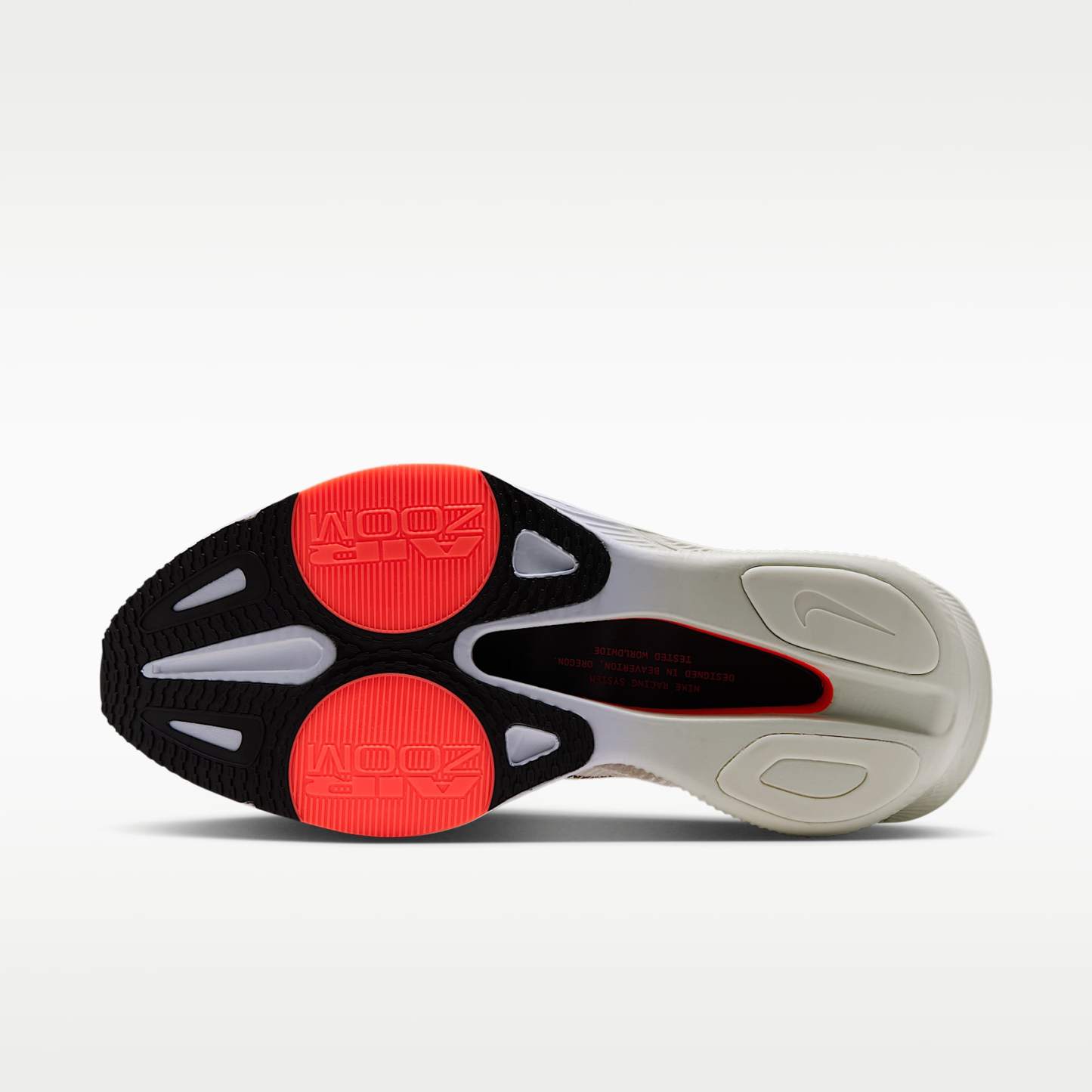 Nike Alphafly 4 Straßenlaufschuh für Wettkämpfe (Herren) – Sea Glass/Laser Crimson/Phantom/Burgundy Ash