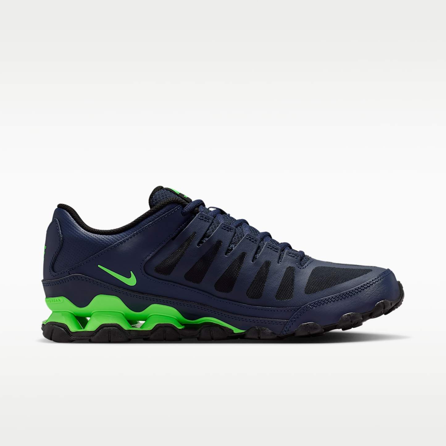 Nike Reax 8 TR Workout-Schuh für Herren – Obsidian/Schwarz/Green Strike