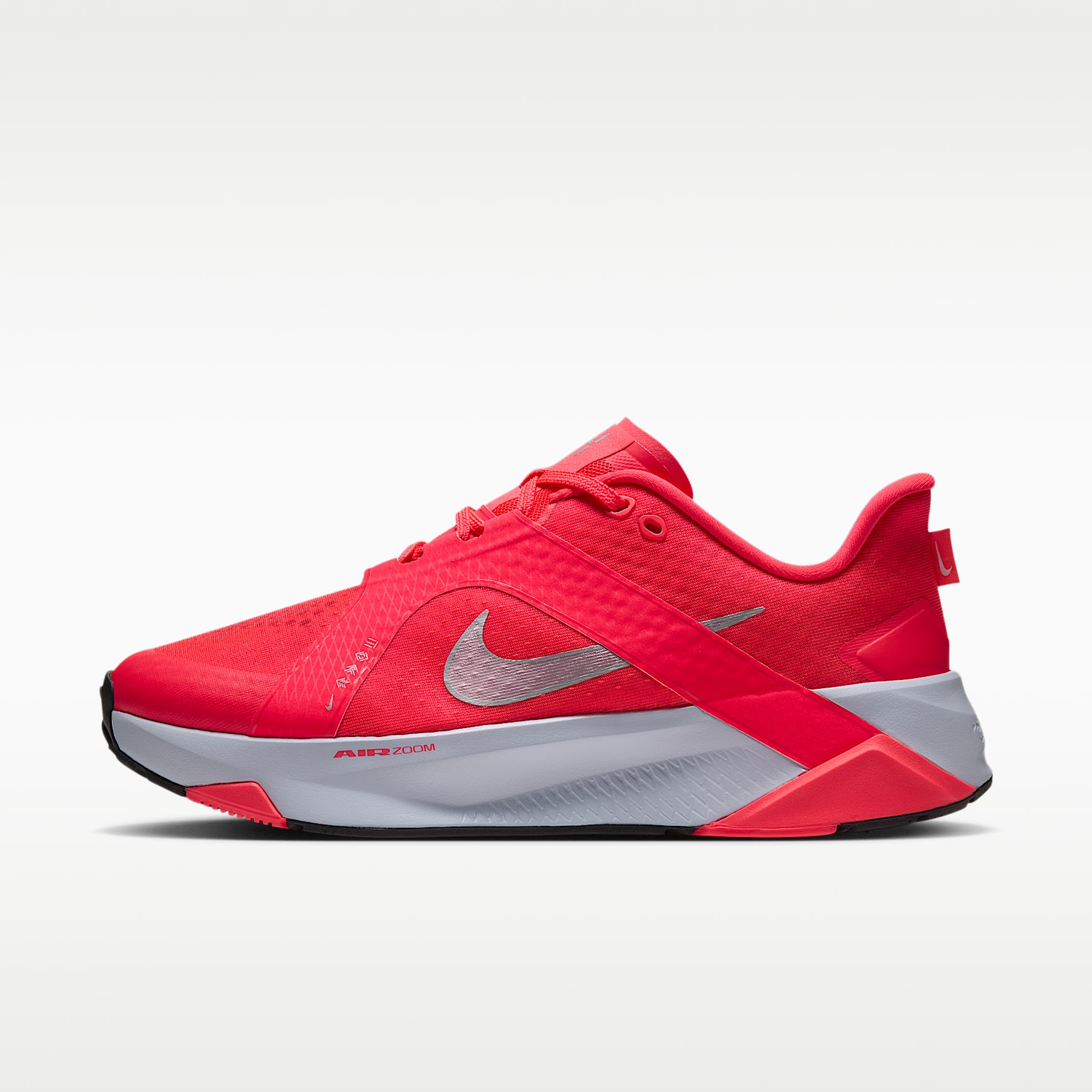 Nike Hybrid RN Trainingsschuh (Herren) – Laser Crimson/Football Grey/Football Grey/Metallic Silver