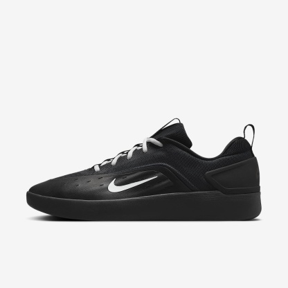 Nike SB Zoom Nyjah 4 Skateboardschuh – Schwarz/Schwarz/Weiß/Weiß