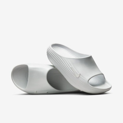 Nike ReactX Rejuven8 Slides (Herren) – Summit White/Summit White/Summit White