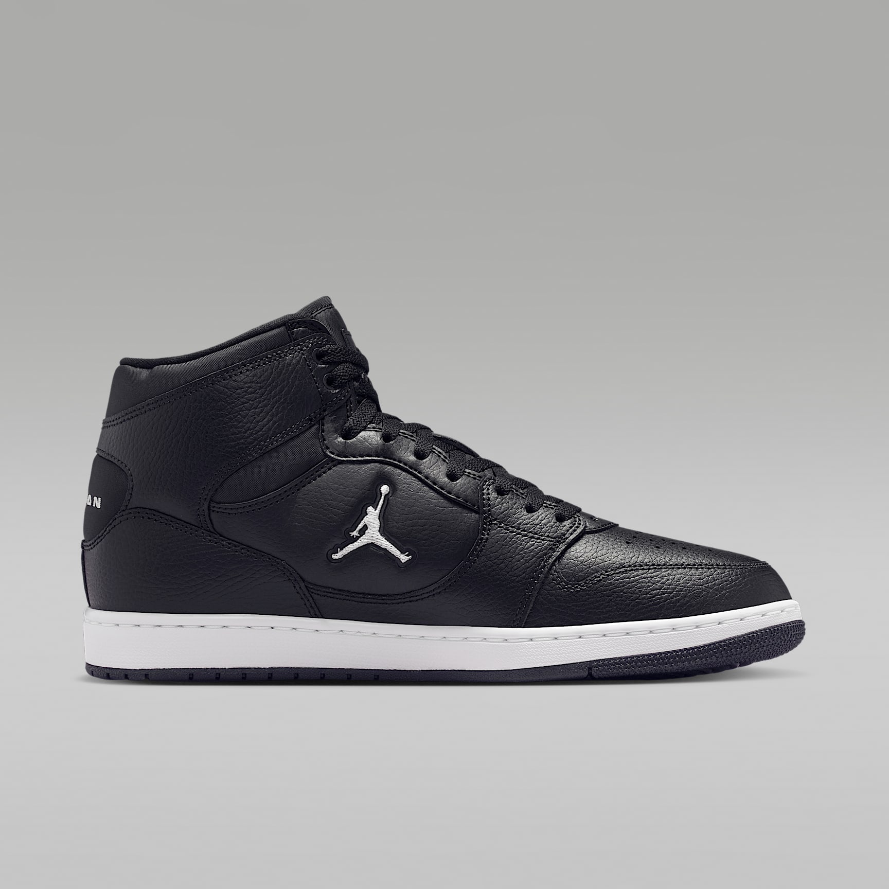 Jordan Court Connect Mid Herrenschuhe – Schwarz/Weiß