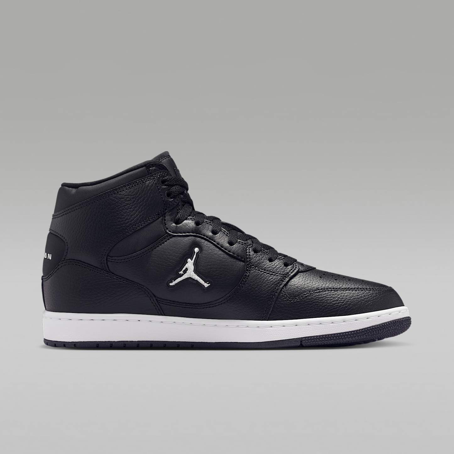 Jordan Court Connect Mid Herrenschuhe – Schwarz/Weiß
