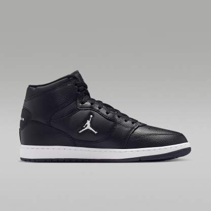 Jordan Court Connect Mid Herrenschuhe – Schwarz/Weiß