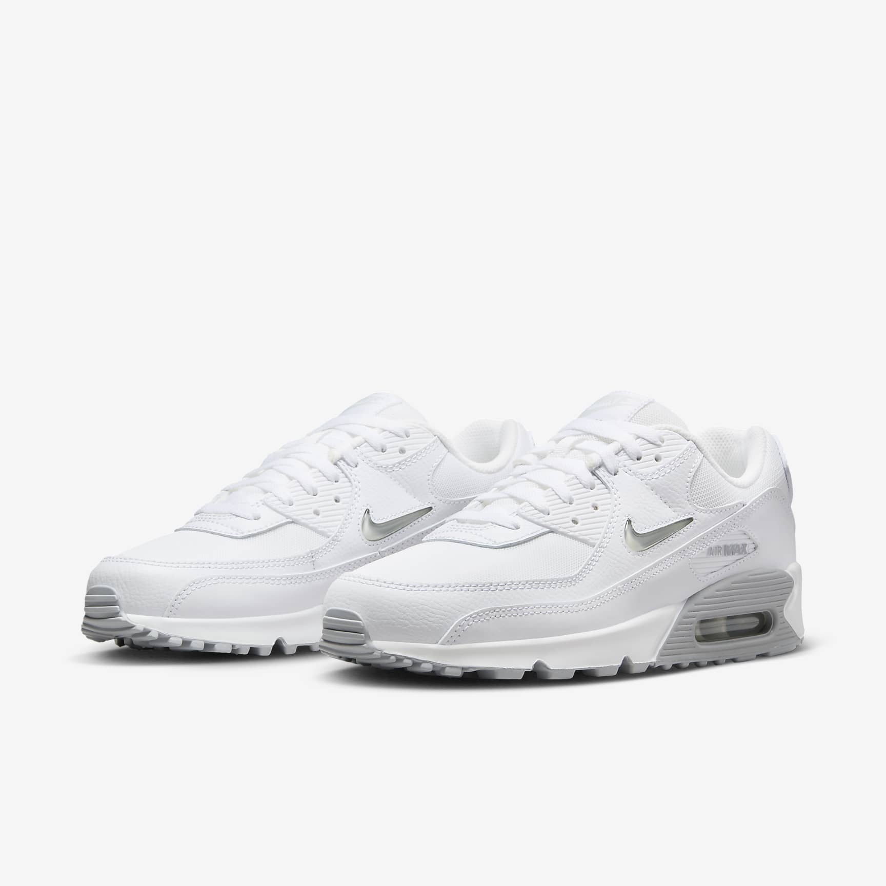 Nike Air Max 90 Schuh (Herren) – Weiß/Light Smoke Grey/Photon Dust