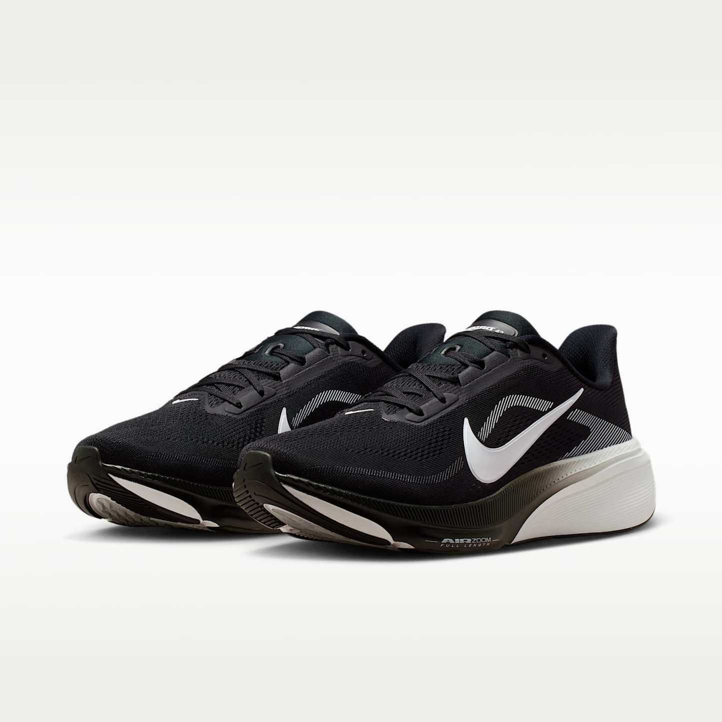 Nike Pegasus 42 Straßenlaufschuh (Herren) – Schwarz/Photon Dust/Weiß